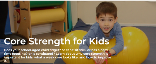 Core Strength For Kids aged 4-12